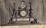 Clock as a sedan chair around 1910