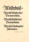 Saying by Goethe on March 23, 1943