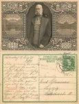 Austria Emperor Franz Josef anniversary card, o August 18, 1908