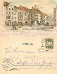München Litho Hofbräuhaus o 13.6.1899