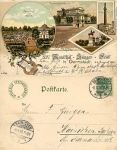 Darmstadt Litho Singing Festival August 1900