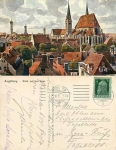 Augsburg artist card o 11.10.1913