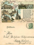 Ulm Donau Litho o 5.3.1905