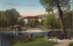 Strasbourg, Alsace, orangery overlooking main restaurant, o 17.03.1917
