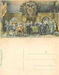 91541 Rothenburg Tauber Künstlerkarte Meistertrunk  *ca.1910