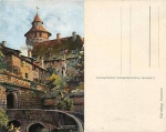 Nuremberg Vestnertor artist card Siemann *approx. 1906