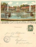Bayreuth Eremitage Schloss o 29.3.1901