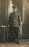 German soldier in uniform WWI. real photo *approx. 1915