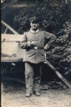 German soldier in uniform WWI. real photo *approx. 1915