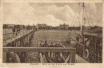 17454 Zinnowitz Seebrucke zum Strand gebr. ca. 1910