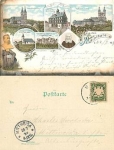 96231 Staffelstein Mainthal Litho o 25.7.1898