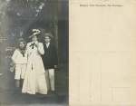 97688 Bad Kissingen Lady with children real photo ca.1910