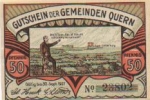 24972 Quern city emergency money 50 pfennigs Norburg 1921
