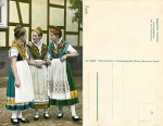 Hessian costumes 3 girlfriends * around 1910