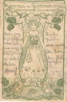 Zwickau Saxony Excursion Realgymnasium Stenographic Association Art Nouveau o 30.3.1903
