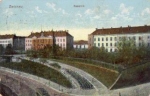 Zwickau, barracks, tram, o 02.22.1914