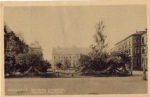 Zwickau, Albertplatz, regional court, main post office, secondary school o May 27, 1910