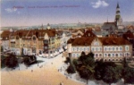 Zwickau Innere Plauensche Strasse and Main Customs Office o 25.7.1918