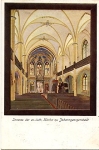 08349 Johanngeorgenstadt ev.-luth. Church interior view * approx. 1920