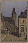 08289 Schneeberg St. Wolfgang's Church, artist card * approx. 1910