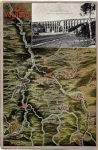 08233 Göltzschtalbrücke mit Landkarte * ca. 1910 08233 Göltzschtalbrücke mit Landkarte * ca. 1910