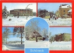 08261 Schoneck Vogtland im Winter o 17.2.1979