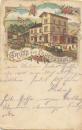99880 Froettstaedt Bahnhof Litho o 27.5.1901