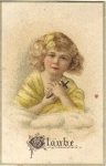 Kinder Liebe, Glaube, Hoffnung gebr. ca. 1920
