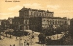 Hanover, Hoftheater, advertising pillar * approx. 1920