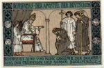 99885 Ohrdruf city emergency money value 50 pfennigs Boniface and Pope 1921