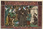 99885 Ohrdruf city emergency money 50 pfennigs 1921