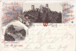 99817 Wartburg Eisenach Farblitho o 26.8.1897