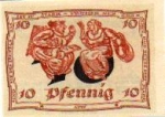 99310 Arnstadt city emergency money 10 pfennigs 1921
