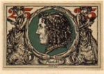99310 Arnstadt city emergency money 25 pfennigs Marlitt 1921