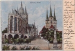 Erfurt Cathedral silk card o 5.10.1901