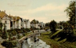Erfurt villas at the gate bridge o August 18, 1906