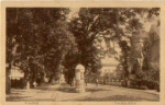 99310 Arnstadt, Linden-Allee, Lithfassäule, gebr. 24.10.1922