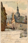 99310 Arnstadt artist card Otto Hummel o 8.8.1918