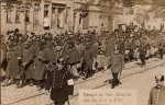 Erfurt Transport of French prisoners WWI Real photo o January 20, 1915