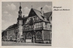 06493 Harzgerode Markt mit Rathaus * ca. 1950