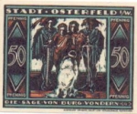 46197 Osterfeld, city emergency money, value 50 pfennigs, legend of Vondern Castle, No. 4, 1921