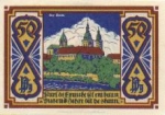 Osnabruck city emergency money worth 50 Pfennig Dom 1921