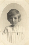 Mädchen Kinderkarte gebr. 1916