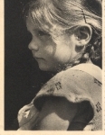 Real photo girl * approx. 1950