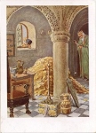 Thumbling fairy tale artist card * ca. 1940