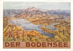 Lake Constance, map, * approx. 1970