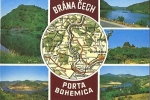 Porta Bohemica Landkarte * ca. 1960