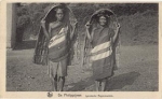 Filipino Indians with sun or rain protection * approx. 1930