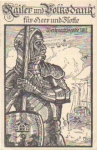 Militaer 1. WK Zeppelin Patriotika Weihnachtsgabe 1917 sign. J. S., o 08.10.1917
