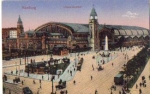 Hamburg Central Station * ca.1910